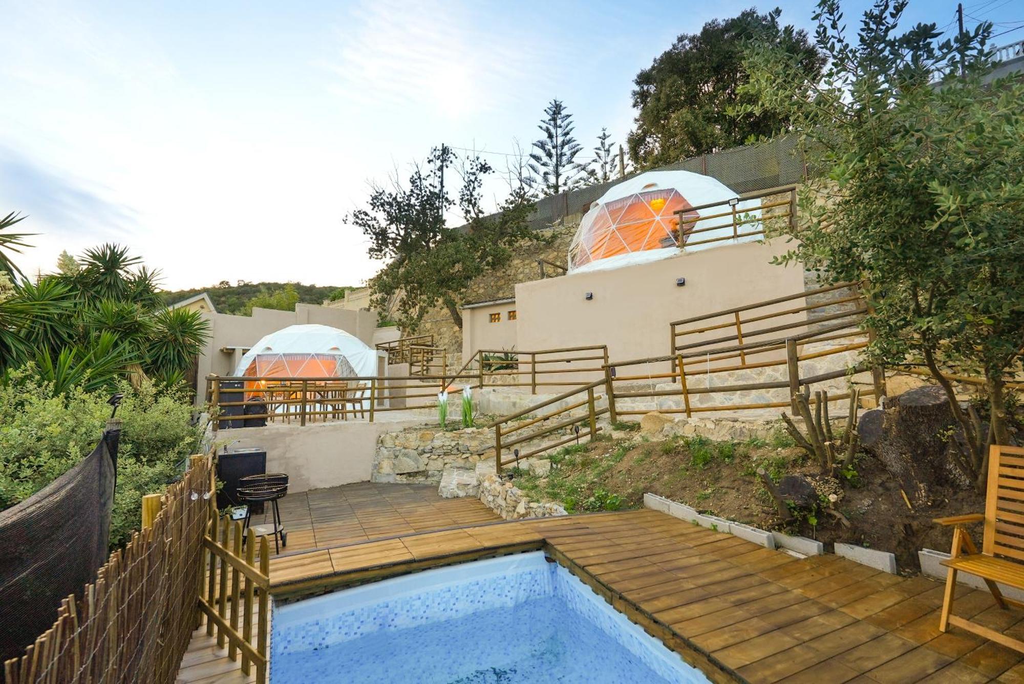 Aaa View Private Terrace Outdoor Heated Hot Tub Family Fun Villa Badalona Luaran gambar
